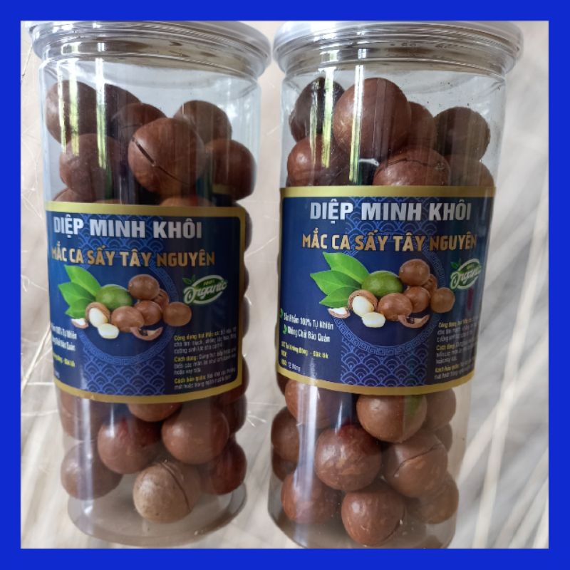combo 3kg hạt macca sấy nứt size nhỏ