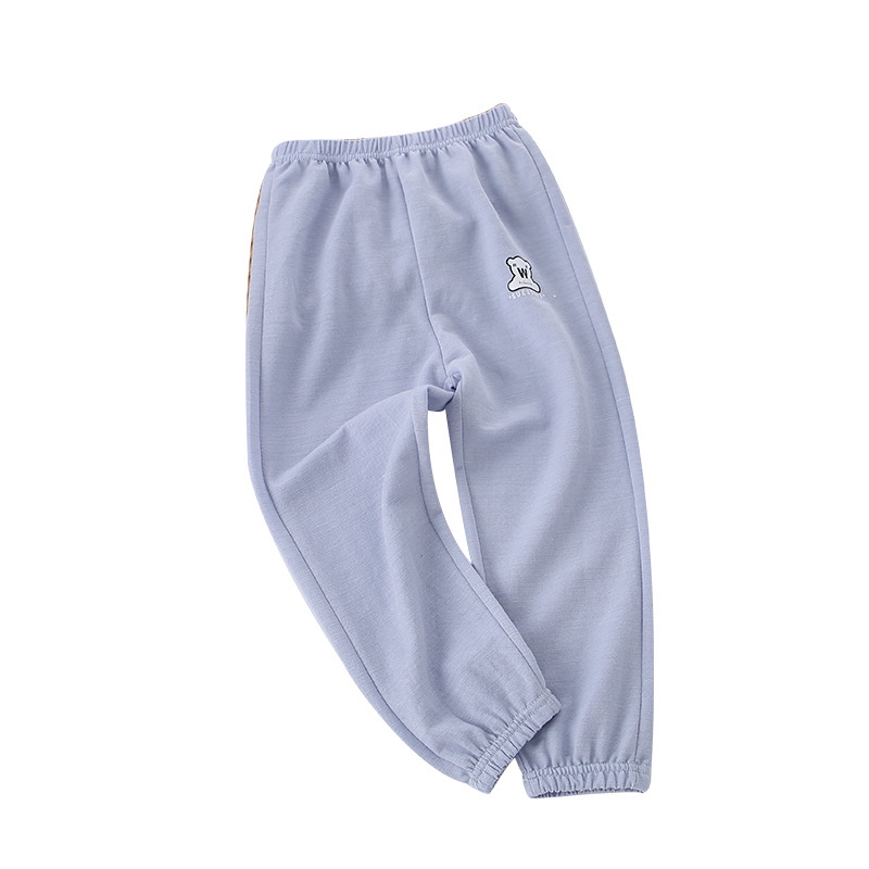 Quần Legging Thể Thao Màu Trơn Thiết Kế Thoáng Khí 90-160cm Dành Cho Bé