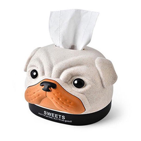 Hộp Đựng Khăn Giấy Cuộn Để Bàn Họa Tiết Hoạt Hình Sáng Tạo