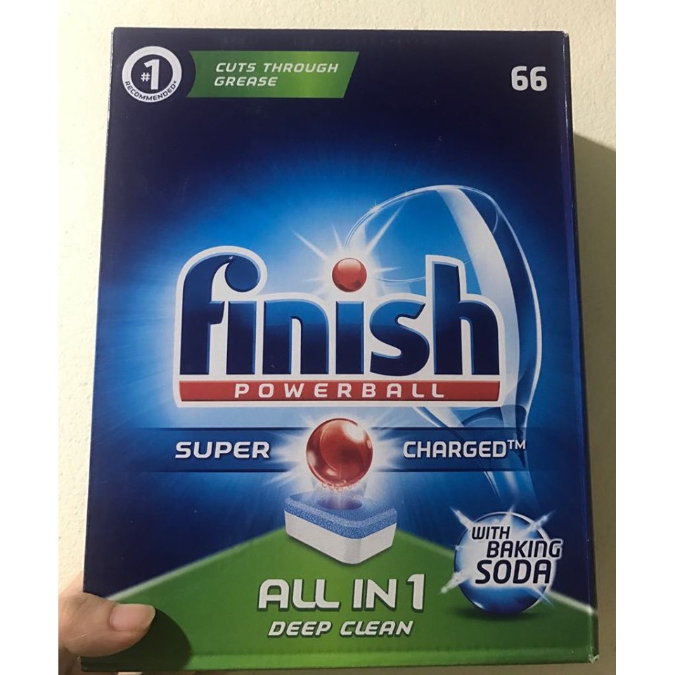 Viên rửa bát Finish 66 viên All in 1 ( NK Đức )