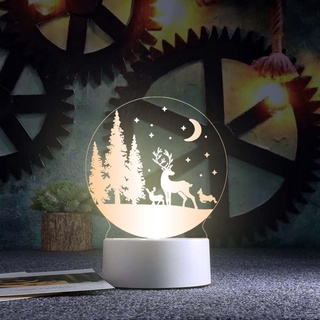 [ Xả Kho ] Đèn Ngủ Led 3D