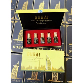 ( Sẵn 7 mẫu siêu thơm ) SET 5 CHAI TINH DẦU NƯỚC HOA DUBAI