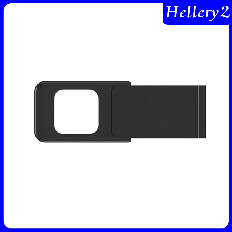 [HELLERY2] Metal Webcam Cover Slide Camera Privacy Sticker for Phone, Laptop  Black