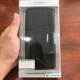 [Mã ELHA9 giảm 15% đơn 50K] Bao da điện thoại đeo thắt lưng 5.5inch