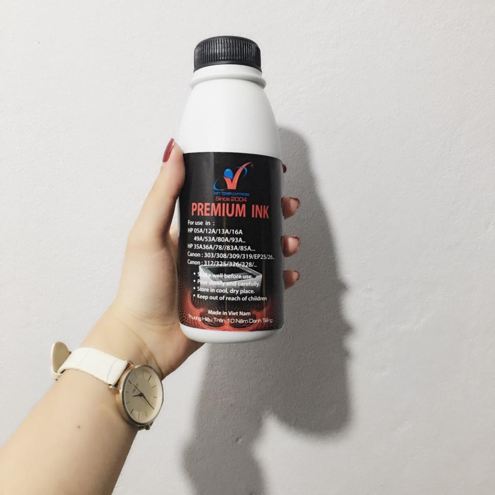 [SIÊU RẺ] Mực đổ máy in - Loại in đậm và siêu nét canon 2900,3300,3050....Hp 400,2035,2055,402