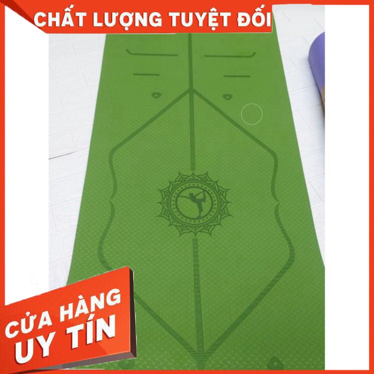 Thảm tập yoga định tuyến 6mm cao cấp