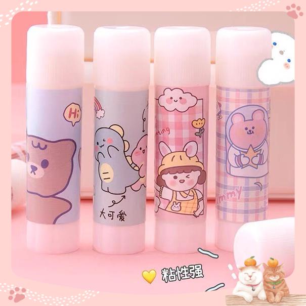 Hồ dán giấy loại khô dễ sử dụng nhiều hình ngộ nghĩnh dễ thương │1 thỏi │Xem thêm ở phần MÔ TẢ SẢN PHẨM