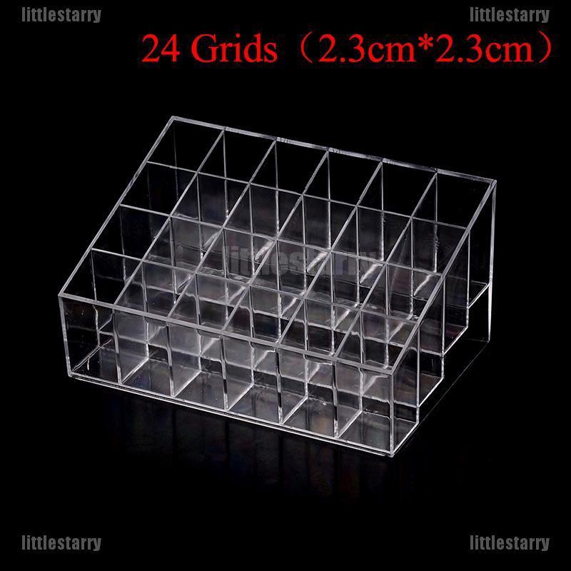 (hàng Mới Về) Khay Đựng Son Môi Bằng Nhựa Acrylic 24 / 36 / 40 Ngăn | BigBuy360 - bigbuy360.vn