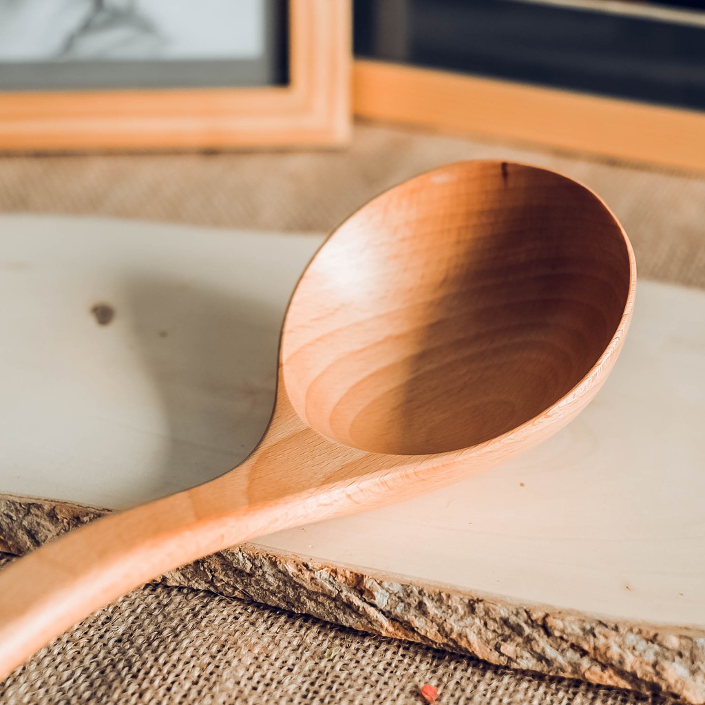 Muỗng canh gỗ beech - Wooden tablespoon