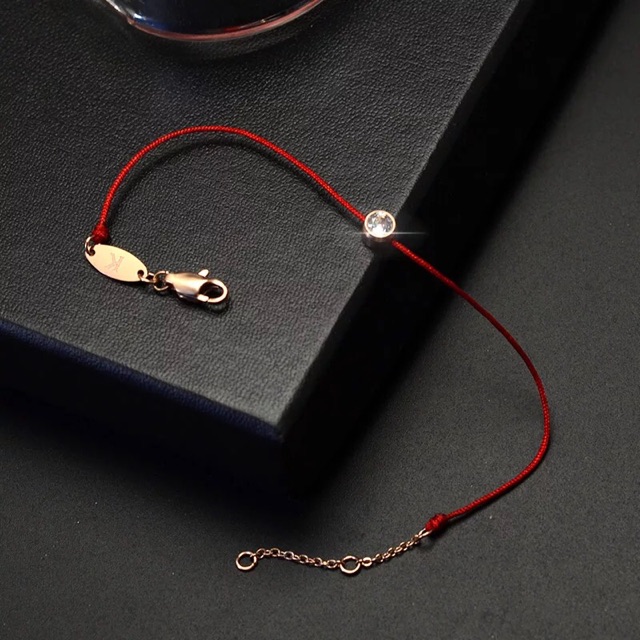 Hame - Vòng Chỉ Đỏ Kim Vàng Thái Lan