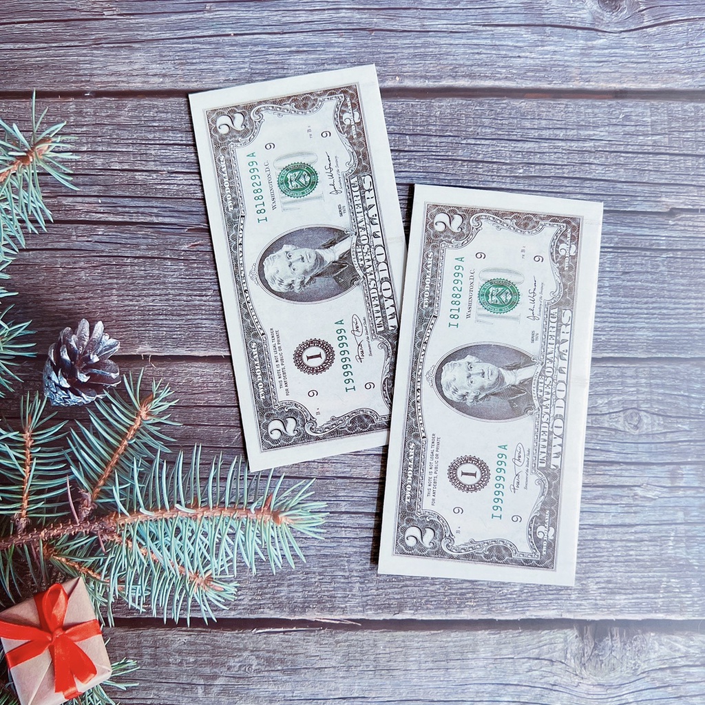 Xấp 10 bao lì xì 100 đô cực đẹp, bao lì xì tết