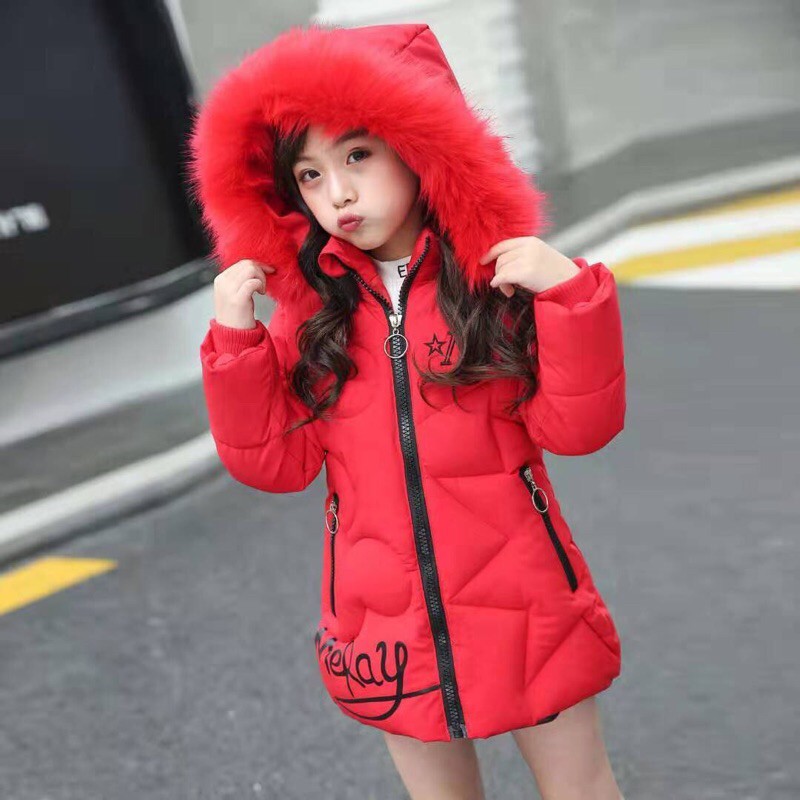 Áo Phao Bé Gái 15-38kg Thời Trang Baby Quảng Châu