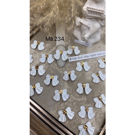 Charm xịn gắn móng tay mã 233- mã 244