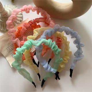 Băng Đô Cài Tóc Kiểu Xếp Ly Xinh Xắn Dễ Thương Thời Trang Hàn Quốc