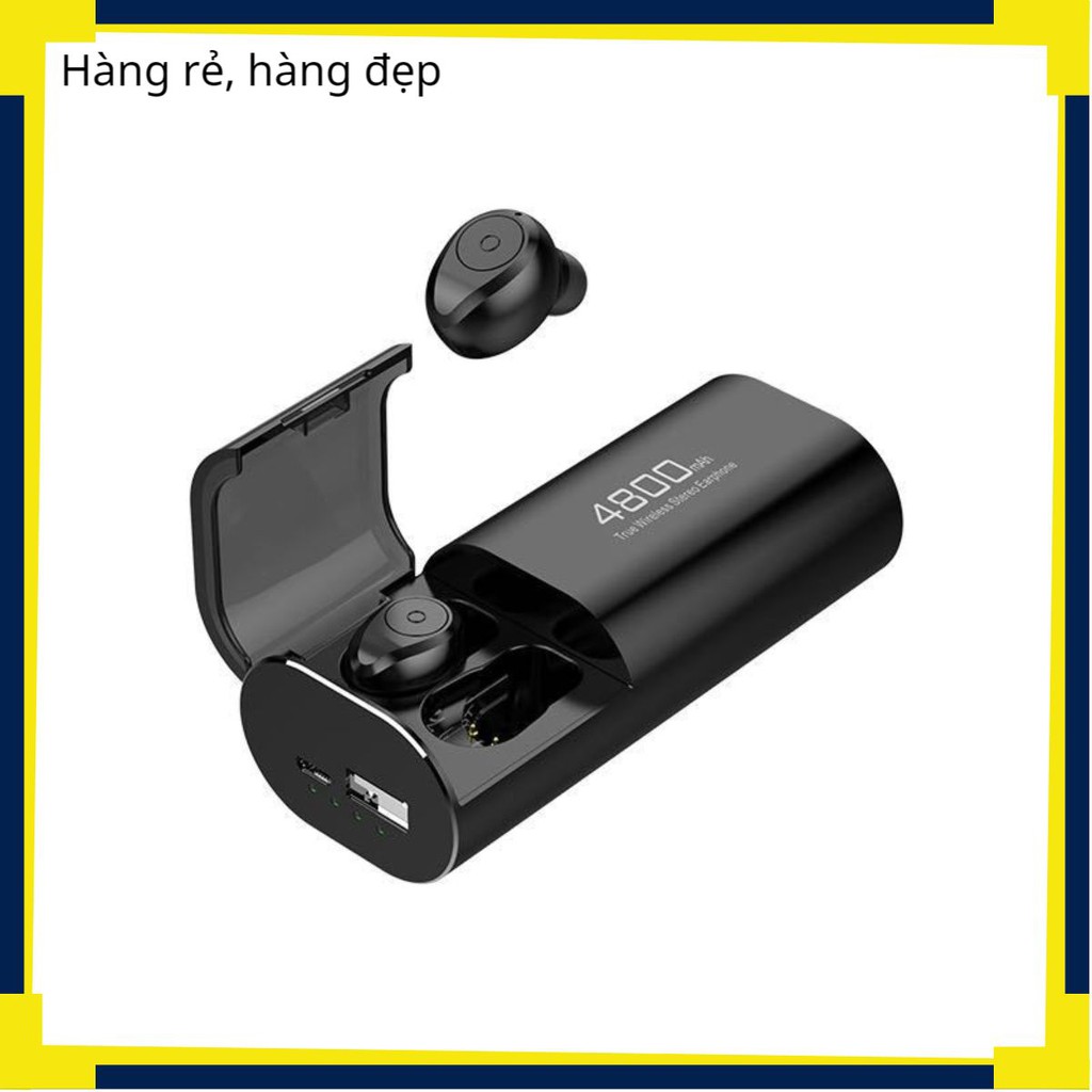 Tai nghe Bluetooth Không Dây Nhét Tai Kiêm Sạc Dự Phòng Amoi S11 TWS Nâng Cấp Hơn i7, i9, i12, F9, F9 Pro Zoanshop01