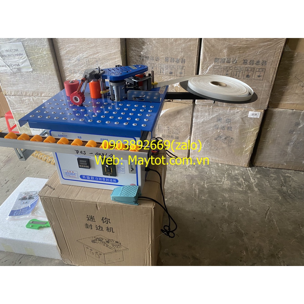 Máy dán cạnh gỗ 2 chức năng đa năng ST600