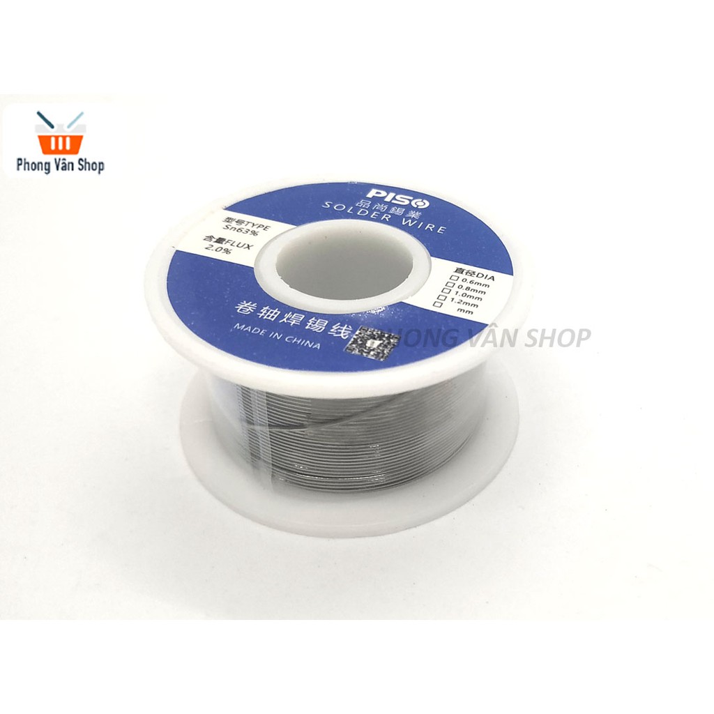 Thiếc hàn linh kiện sn63 50g 0.6mm