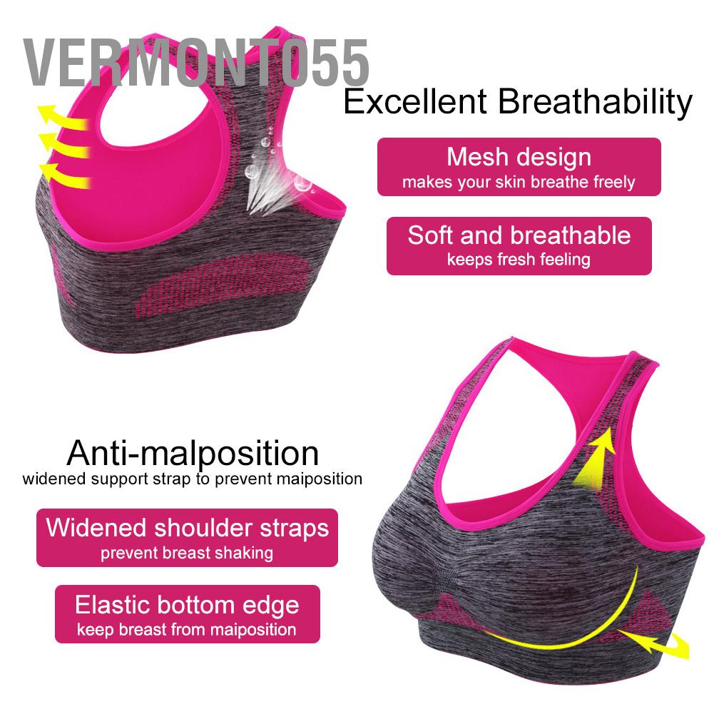 Vermont055 Women Fitness Workout Gym Yoga Tarining Suits Bra Pants Sports Wear