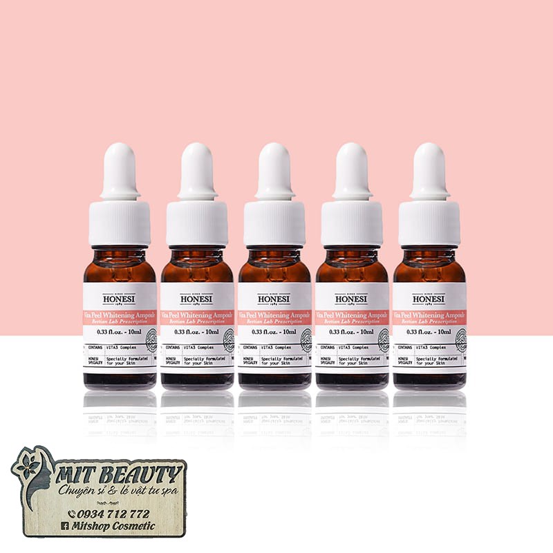 Serum hỗ trợ Nám, Tàn Nhang Honesi Vita Peel Brightening Ampoule