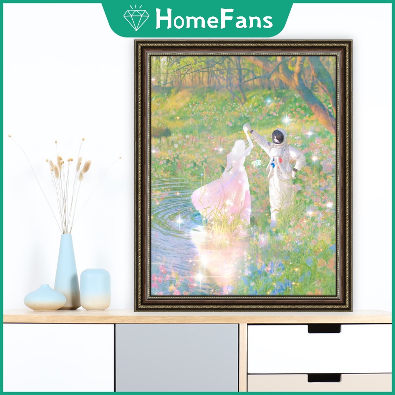 mười hai chòm sao Bộ tranh đính đá 5D 30x40cm/40x50cm họa tiết cung hoàng đạo độc đáo làm thủ công