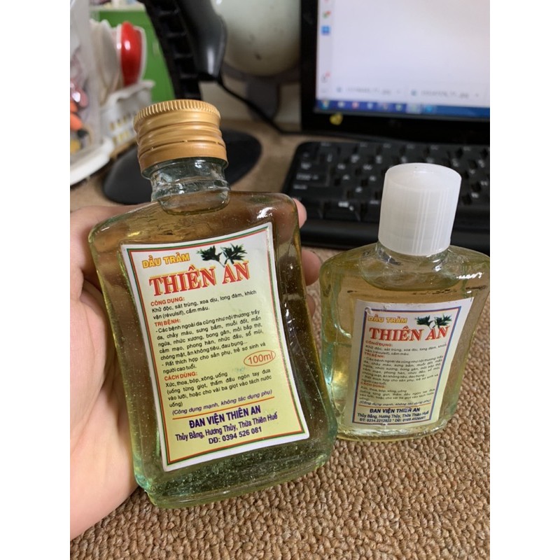 Dầu tràm Đan Viện Thiên An - Phân phối chính hãng 50ml và 100ml