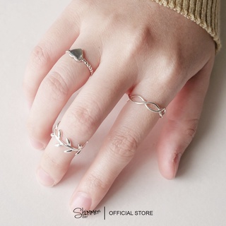 [OUTLET] Nhẫn Bạc 925 Nữ - Outlet 76 - Shimmer Silver