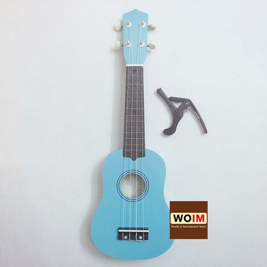 Đàn Ukulele Soprano Size 21 Woim 35A15 Tặng Kèm Capo