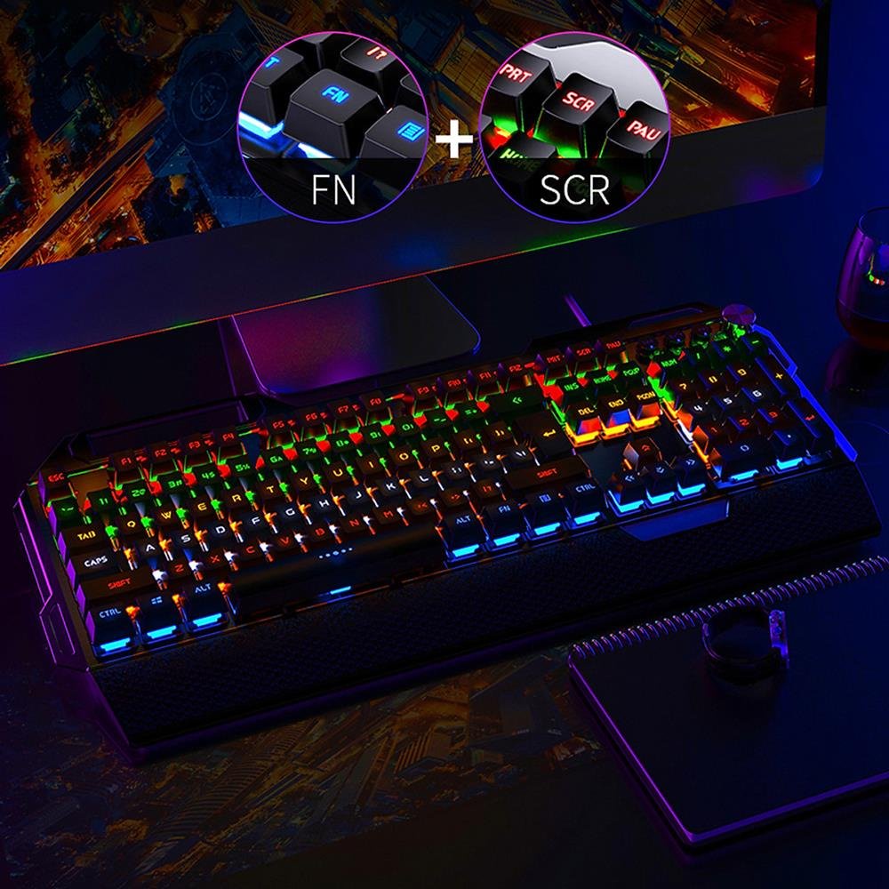 Bàn phím cơ Gaming K100, K400 hàng chuẩn cơ, LED full chế độ