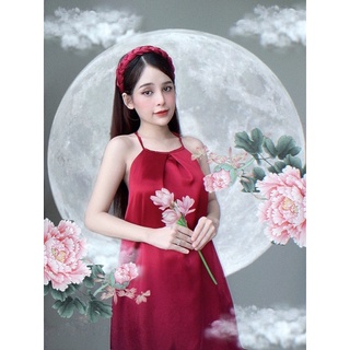 cài tóc nhung, bờm tết đủ màu
