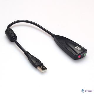 5H V2 7.1 External USB Sound Card 5hv2 Audio Adapter USB To 3D CH Virtual Channel Sound Track for Laptop PC