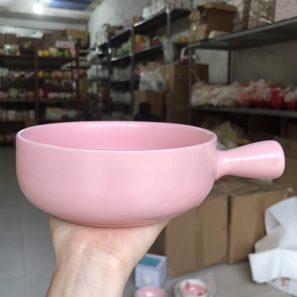 Set Bát Đĩa Decor Hồng cute Bát Ăn Cơm Chén Dĩa Dễ Thương Bát Ăn Dặm Cho Bé