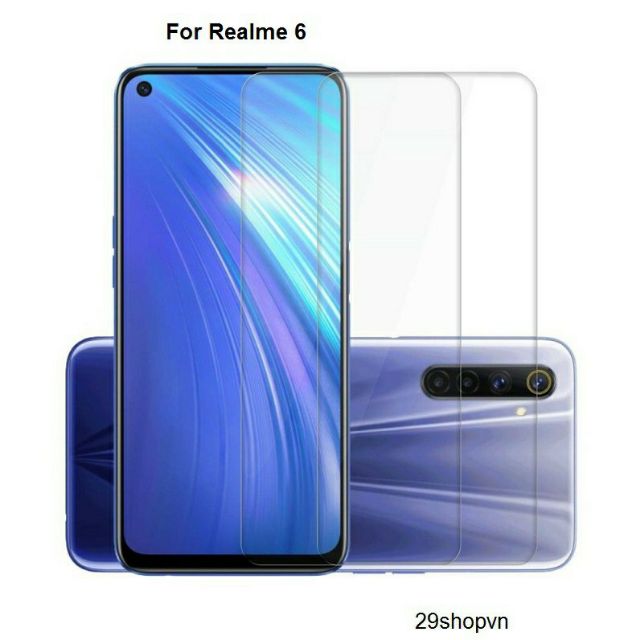 Kính cường lực Oppo realme 6/realme 6 pro kính trong suốt
