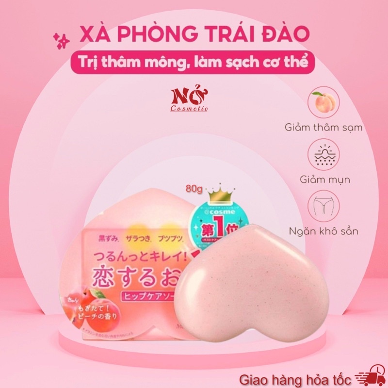 Xà Phòng Làm Giảm Mụn Và Thâm Mông Pelican Hip Care Soap 80g Sản phẩm chính hãng