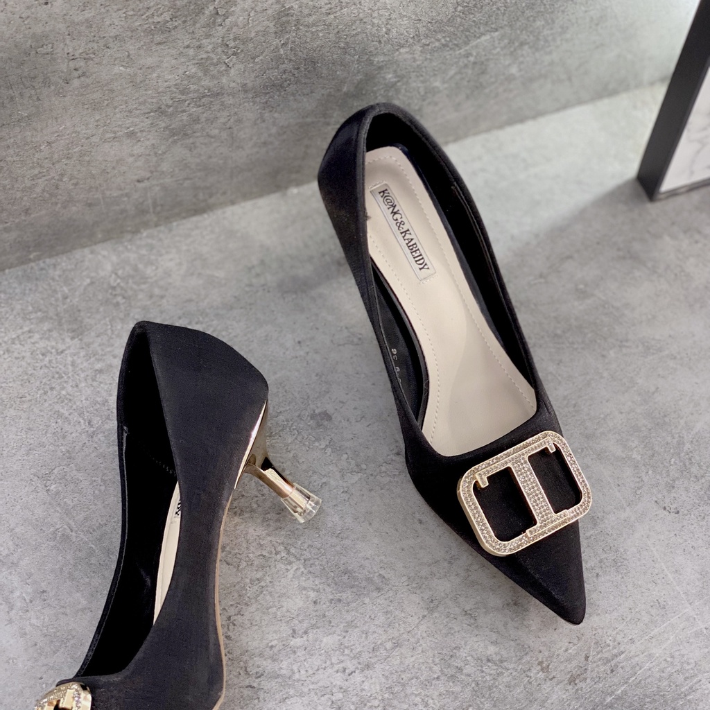 Min's Shoes - Giày Gót Nhọn Da Mềm Cao Cấp NC54