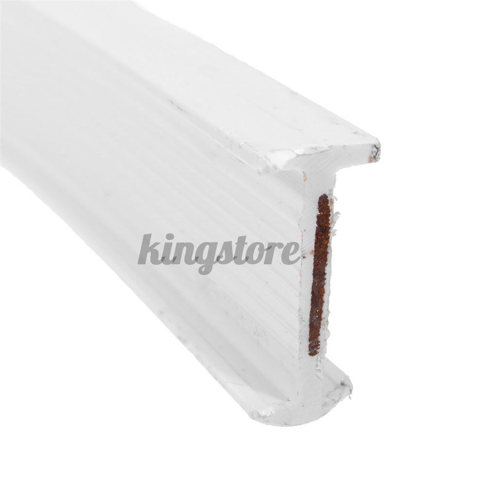 WL 3 Meter Cuttable Bendable Curtain Track for Straight Bay Windows Caravan