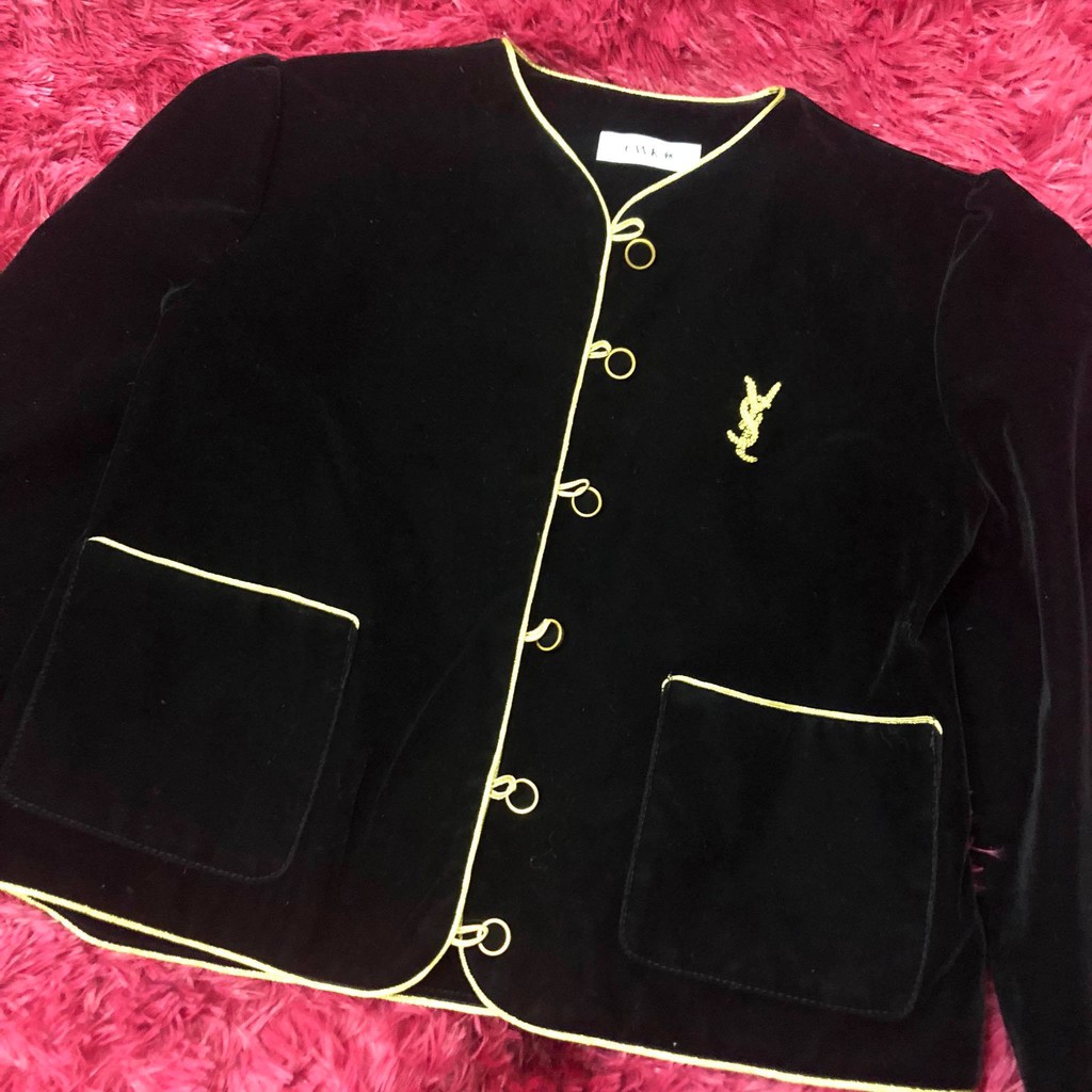 Áo nhung tiểu thư chanh xả