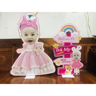 Cây welcome trang trí sinh nhật