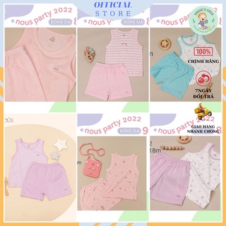 Bộ quần áo ba lỗ Nous chất liệu Nu petit, Nu doux , Nu air, cho bé trai bé gái