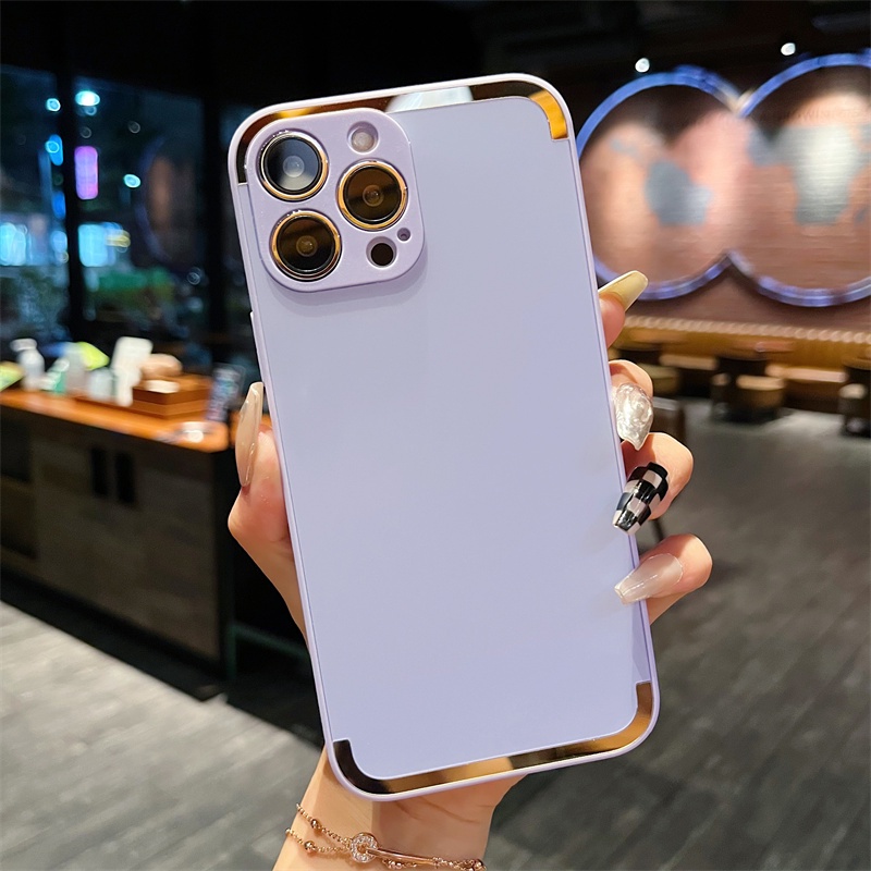 Ốp Điện Thoại TPU Mặt Nhám Màu Trơn Đa Dạng Mẫu Mã Cho iPhone 14 7 8 Plus 13 12 11 Pro X XR XS Max SE 2020