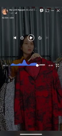 Váy sơ mi loang lụa chất đẹp
