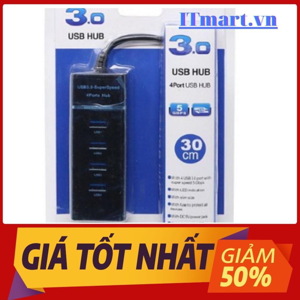 Bộ chia USB từ 1 thành 4 cổng usb tốc độ 3.0