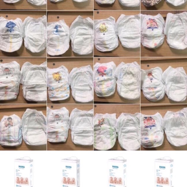 Combo 100c bỉm quần nhật hana M/L/XL/XXL/XXXL