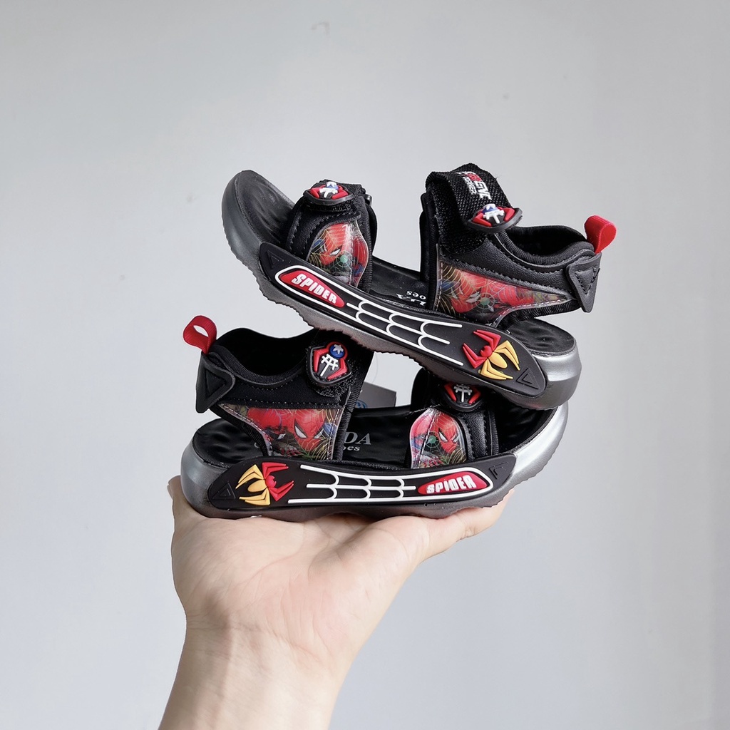 Sandal bé trai - dép quai hậu cho bé kiểu dáng thời trang quai vải tùy chỉnh chống trượt tốt Babybees 213 215 (ảnh thật)
