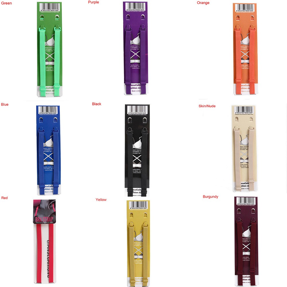 Dây Áo Ngực Màu Trơn Chống Trượt Dễ Dàng Điều Chỉnh