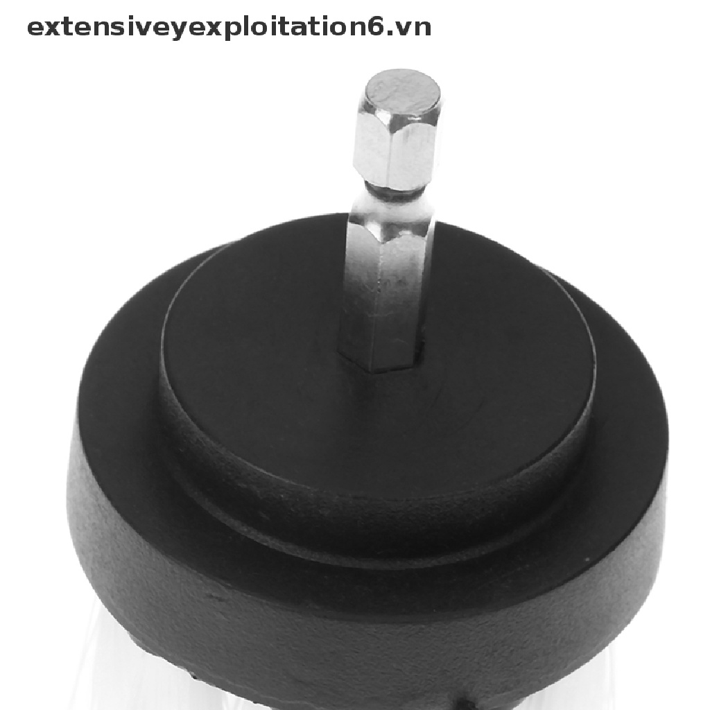 Cọ Vệ Sinh Sàn Nhà Gắn Máy Khoan Điện E6VN / Màu Trắng Tiện Dụng