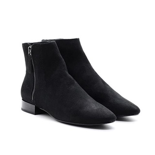 Boot Da Lộn Gót Vuông 2cm Evashoes - EVA0180