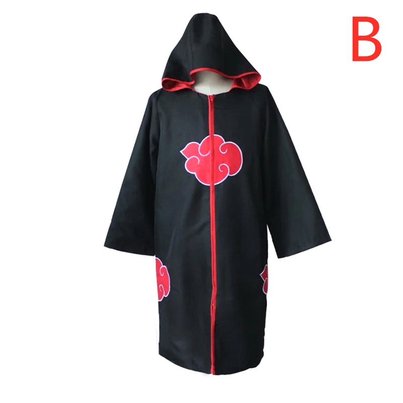 Áo Choàng Hóa Trang Nhân Vật Anime Akatsuki itachi Chất Lượng Cao