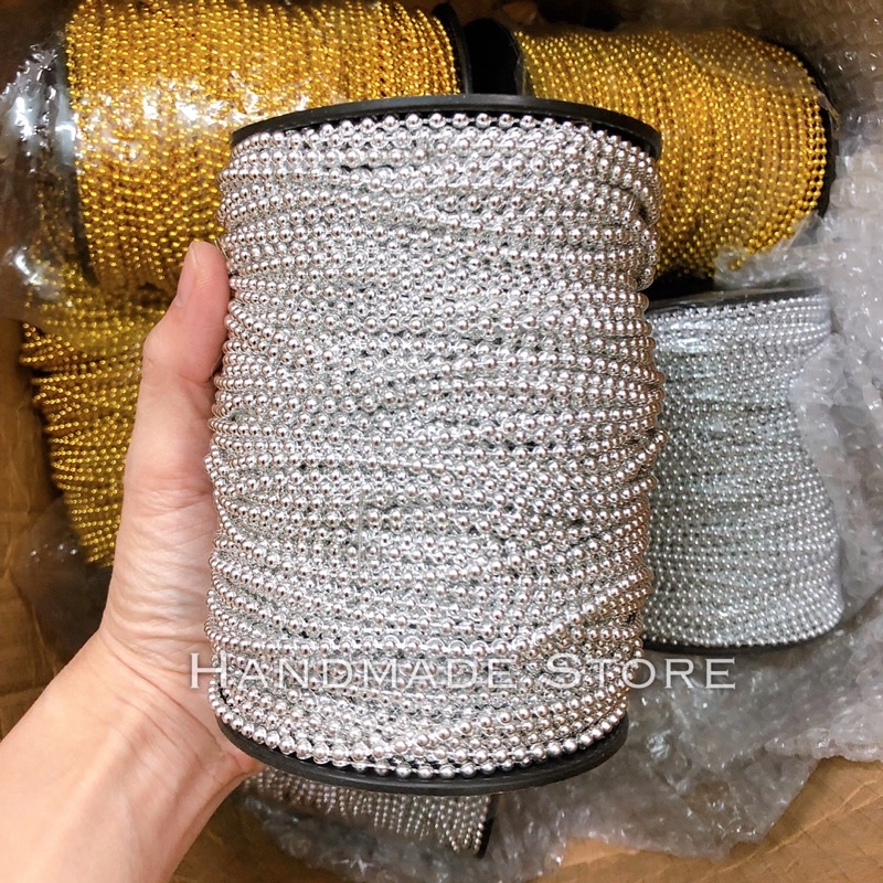 Dây hạt bi nhựa 4mm