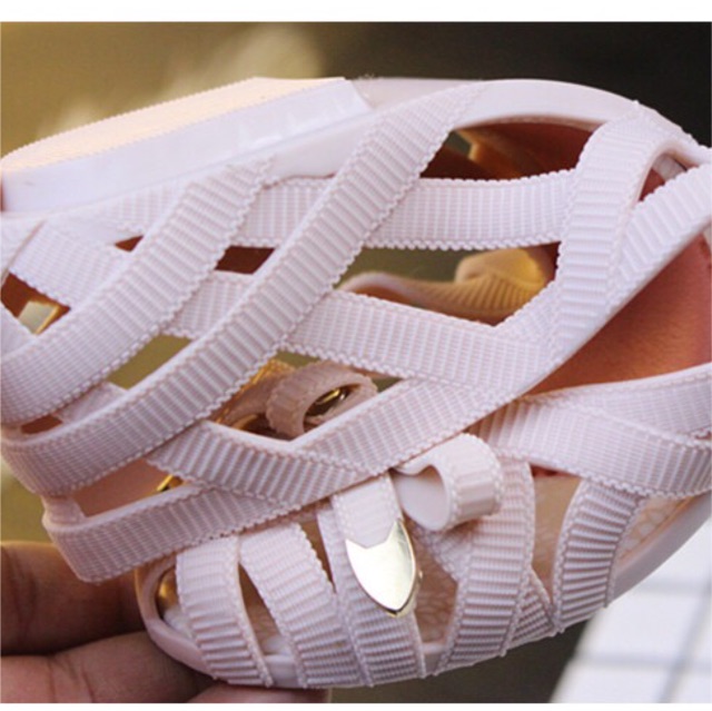 Giầy nhựa mũi tròn nơ ( coi kĩ ảnh thật phía cuối ) | BigBuy360 - bigbuy360.vn