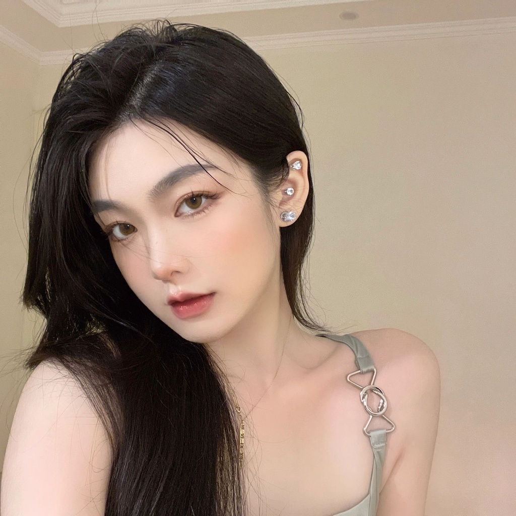Khuyên Tai Nam Châm Đơn Giản Cá Tính